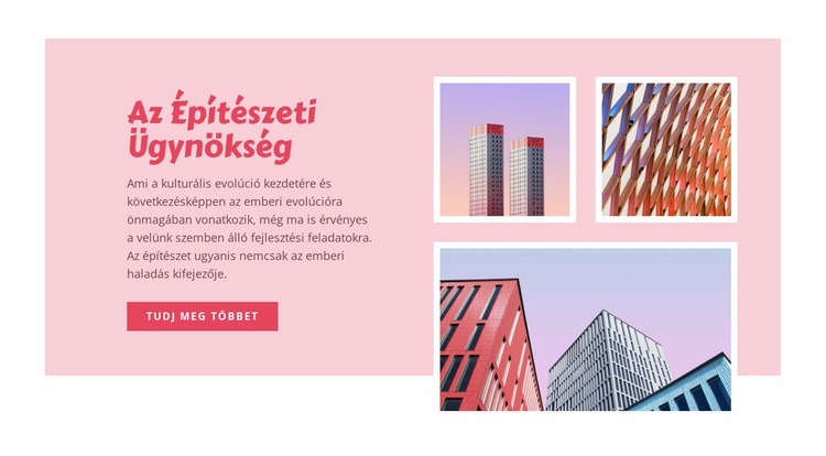 Infrastruktúra kiépítése HTML Sablon