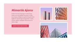 Bina Altyapısı Premium CSS Şablonu