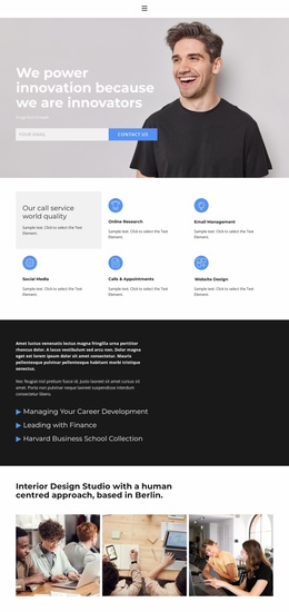 We Prioritize - Business Premium Website Template