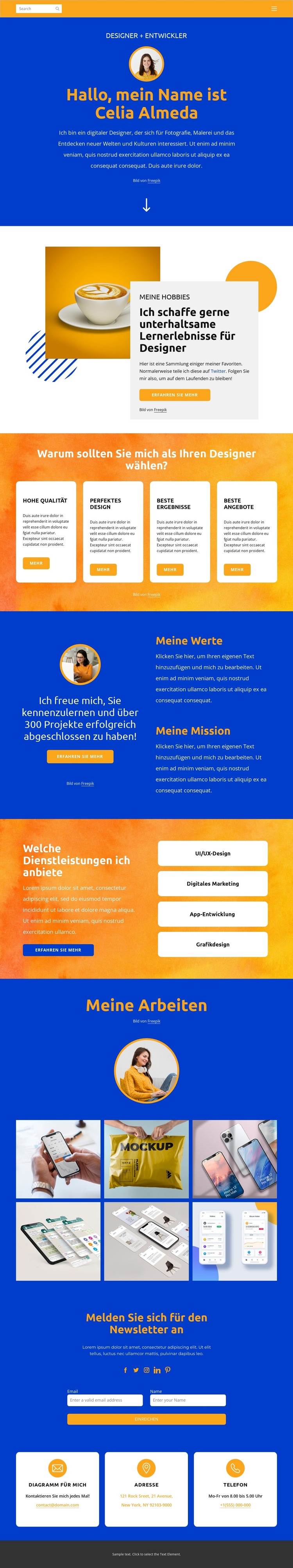 Entwickeln mit Leidenschaft HTML-Vorlage