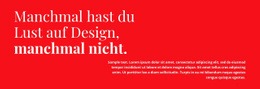 Design Und Dekor - Schlichtes Design