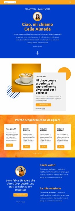 Generatore Di Siti Web Premium Per Sviluppare Con Passione