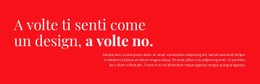 Design E Arredamento Modello HTML CSS Semplice