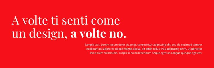 Design e arredamento Modello HTML