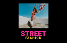 Awesome Joomla Template For Street Youth Fashion