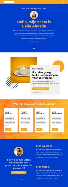 Premium Websitebouwer Voor Ontwikkelen Met Passie