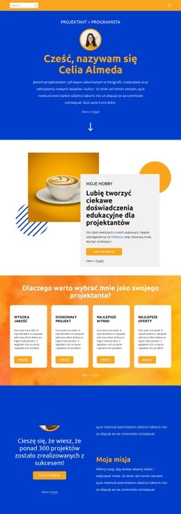 Rozwój Z Pasją - HTML Layout Builder