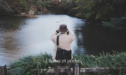 Chasse Et Pêche Modèle De Site