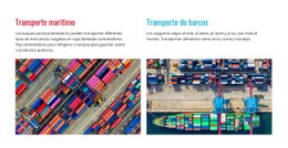 Servicio De Transporte - Página De Destino