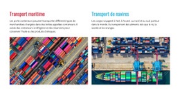 Service De Transport - Site Web Gratuit D'Une Page