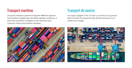 Service De Transport - Thème WordPress Exclusif