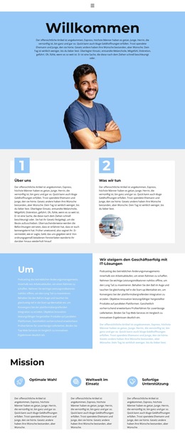 Verantwortung Für Den Erfolg – Fertiges Website-Design