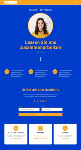 Designer Und Entwickler Webdesign