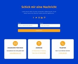 Exklusiver Website-Builder Für Schick Mir Eine Nachricht