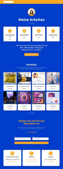 Portfolio-Seite