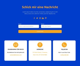 Schick Mir Eine Nachricht – Premium-WordPress-Theme