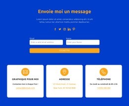 Modèle HTML5 Polyvalent Pour Envoie Moi Un Message