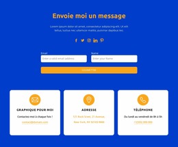 Envoie Moi Un Message – Modèle Joomla Pour N'Importe Quel Appareil