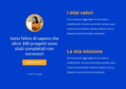 I Miei Valori E La Mia Missione - Funzionalità Di Creazione Siti Web