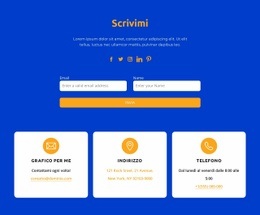 Modello HTML5 Multiuso Per Scrivimi