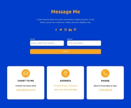 Message Me - Joomla Template For Any Device