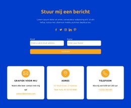 Stuur Mij Een Bericht - Bestemmingspagina Voor E-Commerce