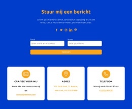 Gratis Webontwerp Voor Stuur Mij Een Bericht