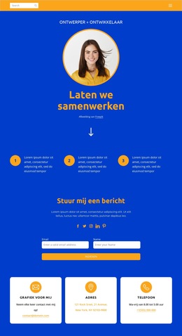 Aangepaste Lettertypen, Kleuren En Afbeeldingen Voor Ontwerper En Ontwikkelaar