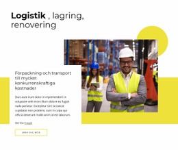Logistik, Ombyggnad - Nedladdning Av HTML-Mall