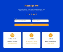 Message Me - Website Design