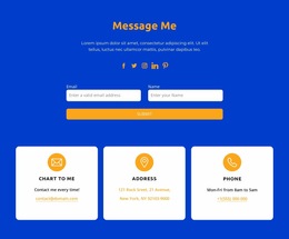 Exclusive Website Builder For Message Me