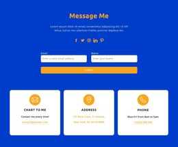 Message Me - Premium WordPress Theme