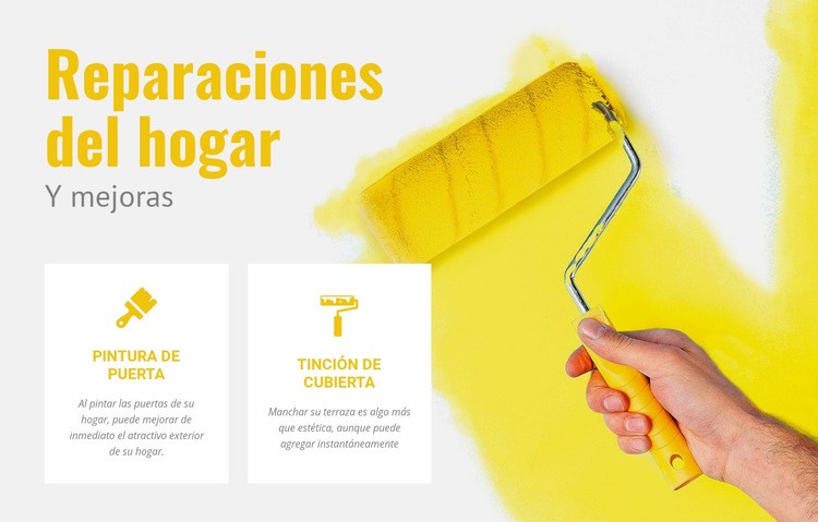 Preparando las paredes para pintar Creador de sitios web HTML