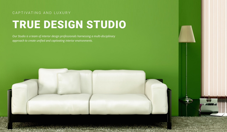 Custom homes and remodels Homepage Design