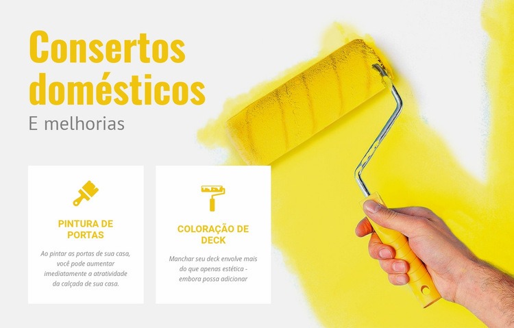  Preparando paredes para pintura Construtor de sites HTML