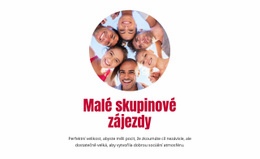 Bezplatná Online Šablona Pro Malé Skupinové Zájezdy