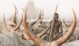 Viajes Viajes Por África - Descarga De Plantilla HTML