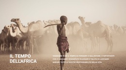 Come Vivono Le Persone In Africa - Modello Di Sito Web Gratuito