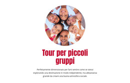 Modello Di Progettazione Per Tour Per Piccoli Gruppi