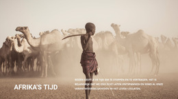 Hoe Mensen In Afrika Leven - Websitesjabloon Downloaden