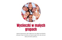 Wycieczki W Małych Grupach Szablon HTML5 I CSS3