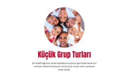 Küçük Grup Turları - HTML Template Generator