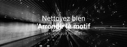 Page De Destination Pour Nettoyez-Le Tout Autour Du Design