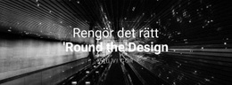 Rengör Den Rätt Runt Designen - Mallar Webbplatsdesign