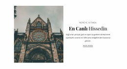 Bizimle Aktif Seyahat Edin Için HTML Sayfası