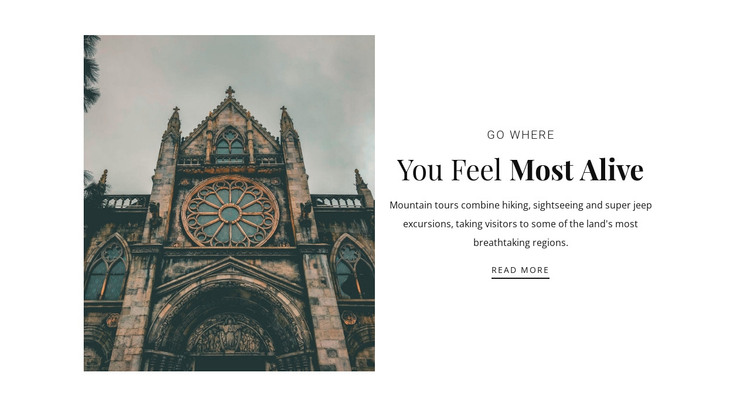 Travel actively with us WordPress Theme