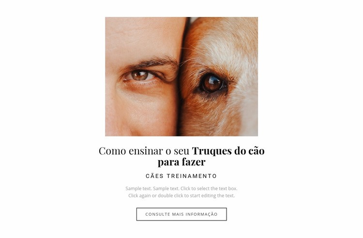 Cachorro é um melhor amigo Design do site