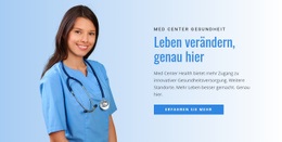 Gesundheits- Und Entgiftungszentrum HTML-Vorlagen