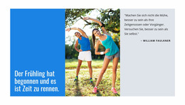 Outdoor-Übungen – Professionelles Joomla-Template