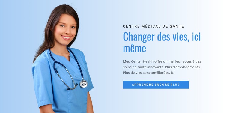 Centre de santé et de désintoxication Modèle CSS